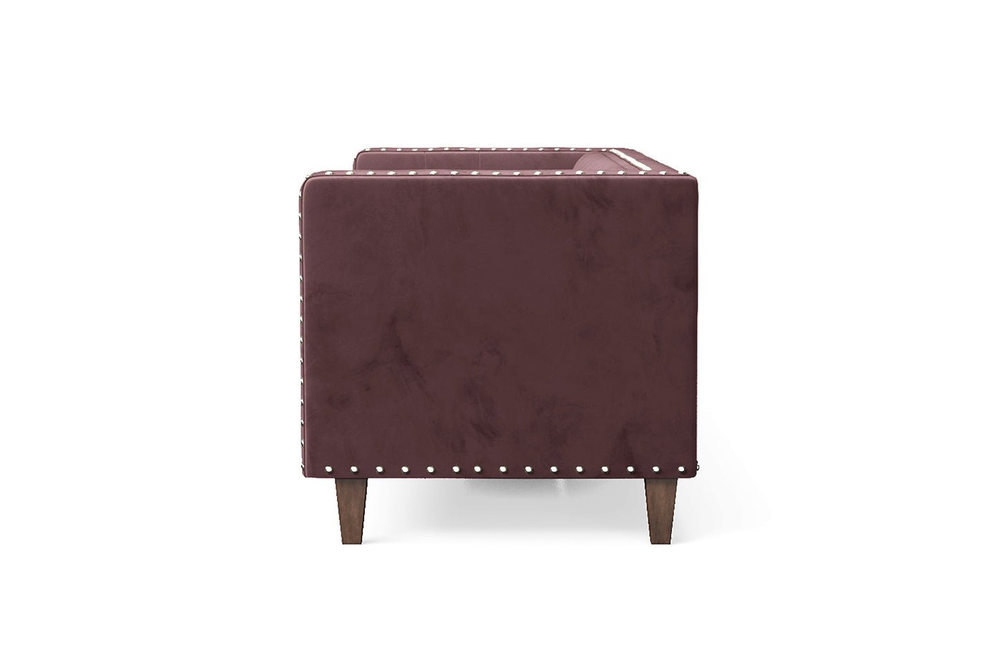 Rovigo 3 Seater Sofa Grape Velvet