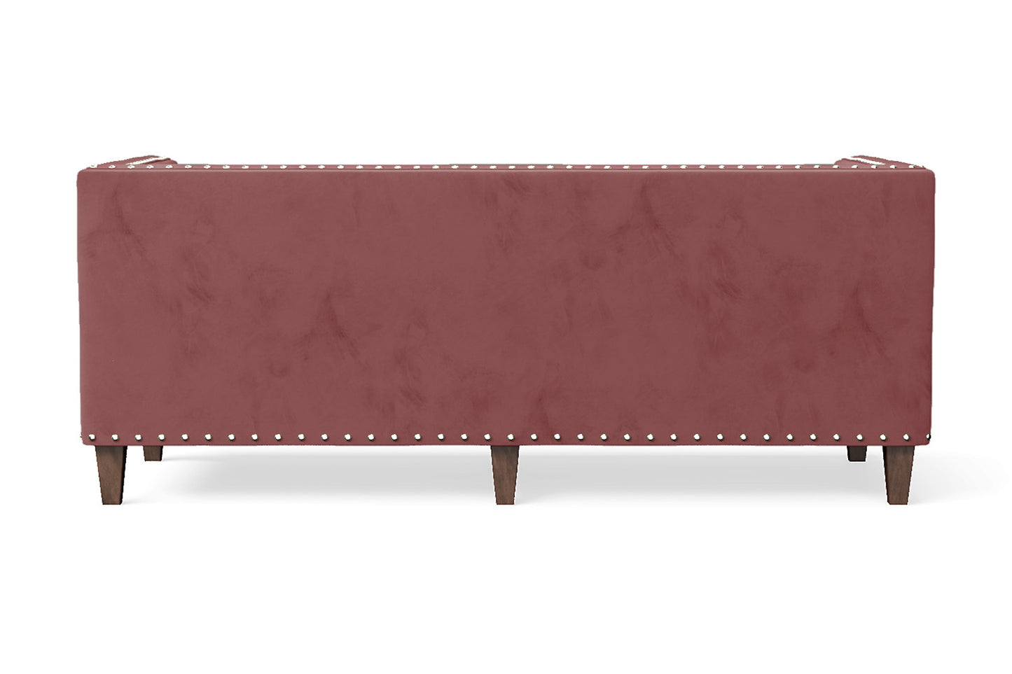 Rovigo 3 Seater Sofa Pink Velvet