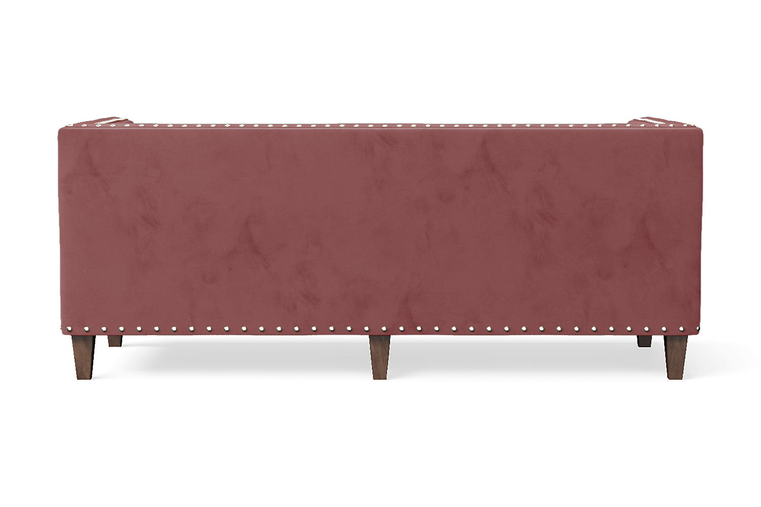 Rovigo 3 Seater Sofa Pink Velvet