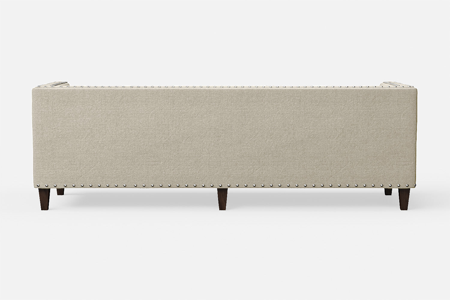 Rovigo 4 Seater Sofa Cream Linen Fabric