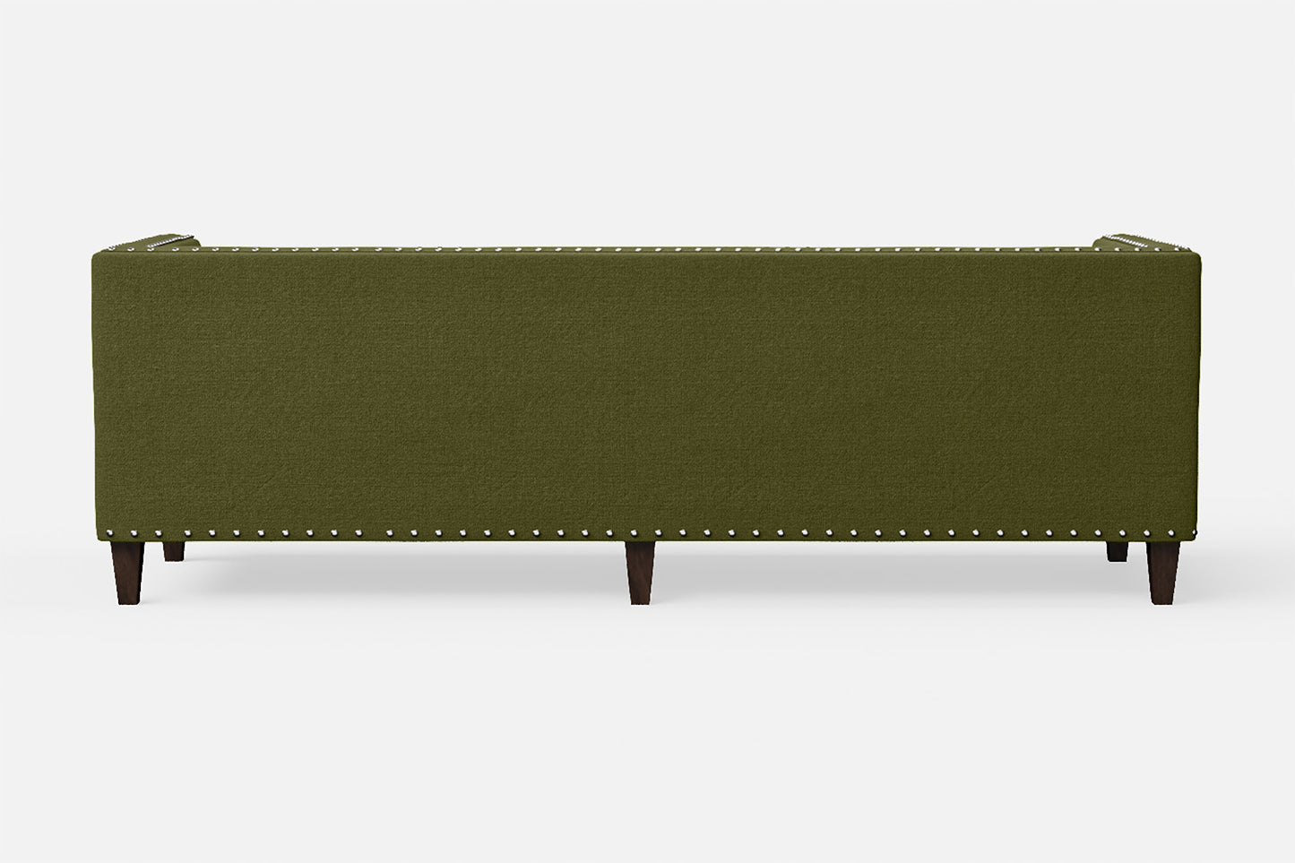 Rovigo 4 Seater Sofa Olive Linen Fabric