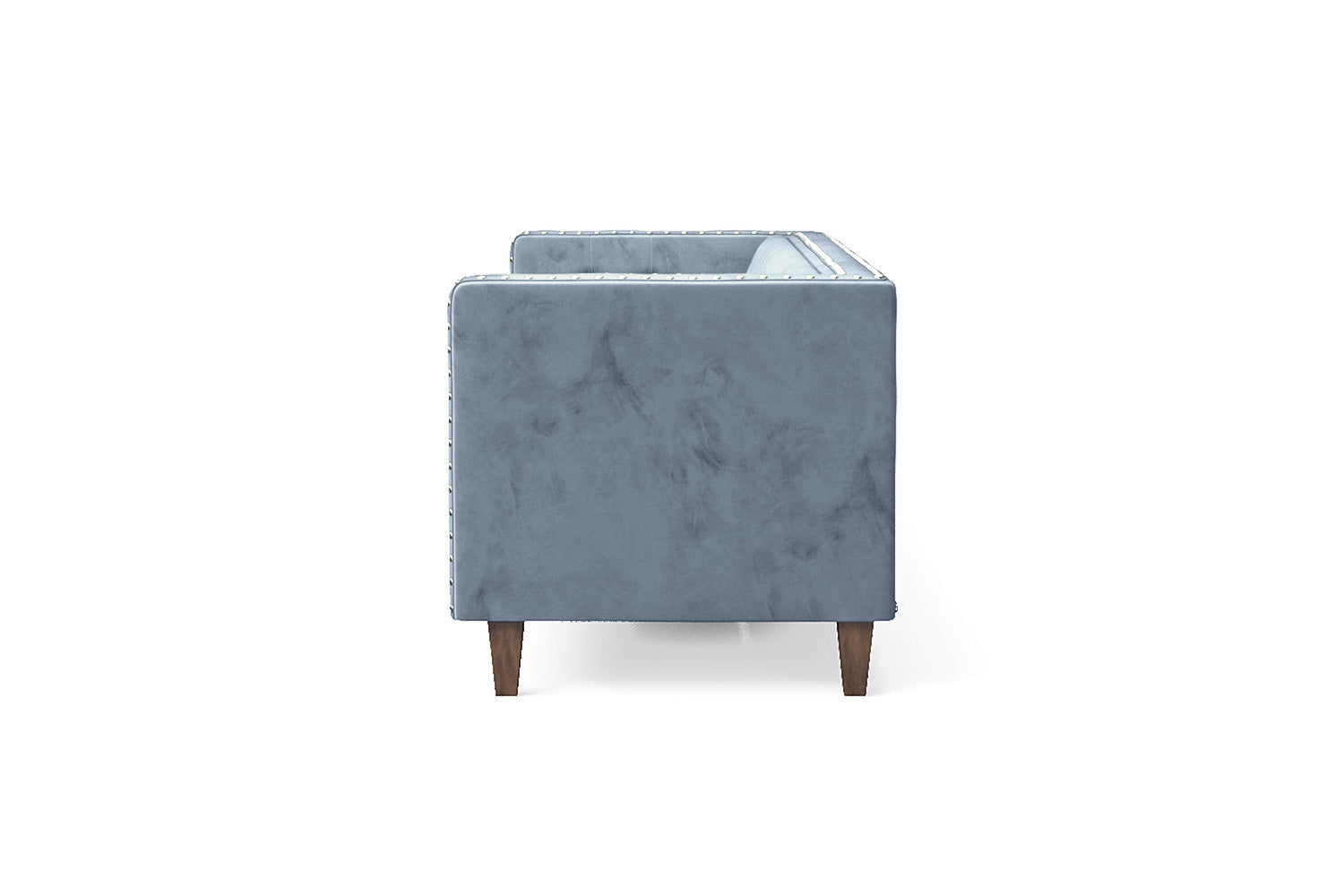 Rovigo 4 Seater Sofa Baby Blue Velvet