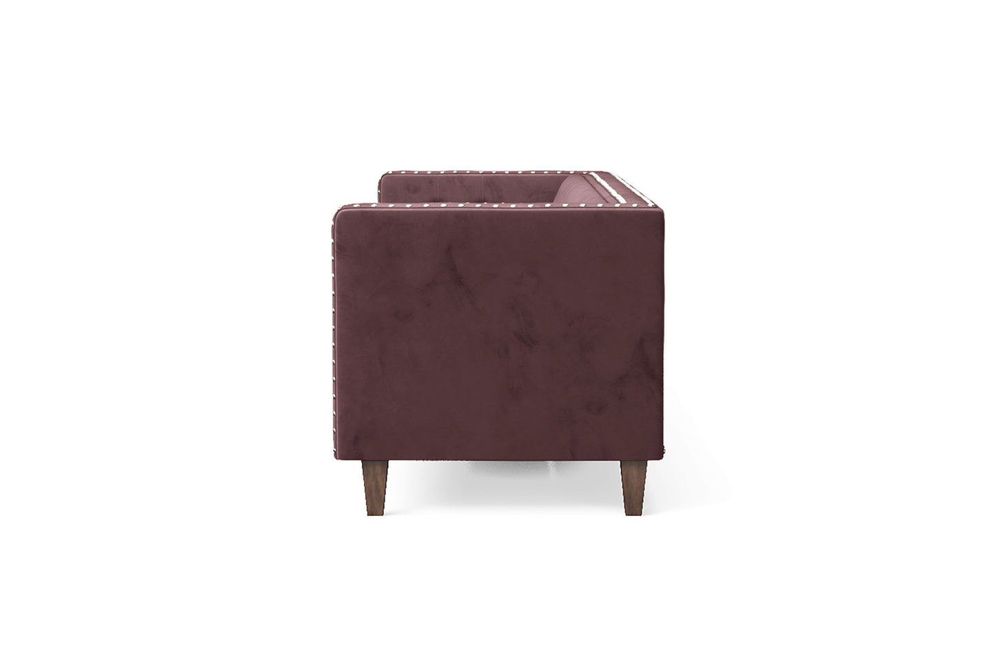 Rovigo 4 Seater Sofa Grape Velvet