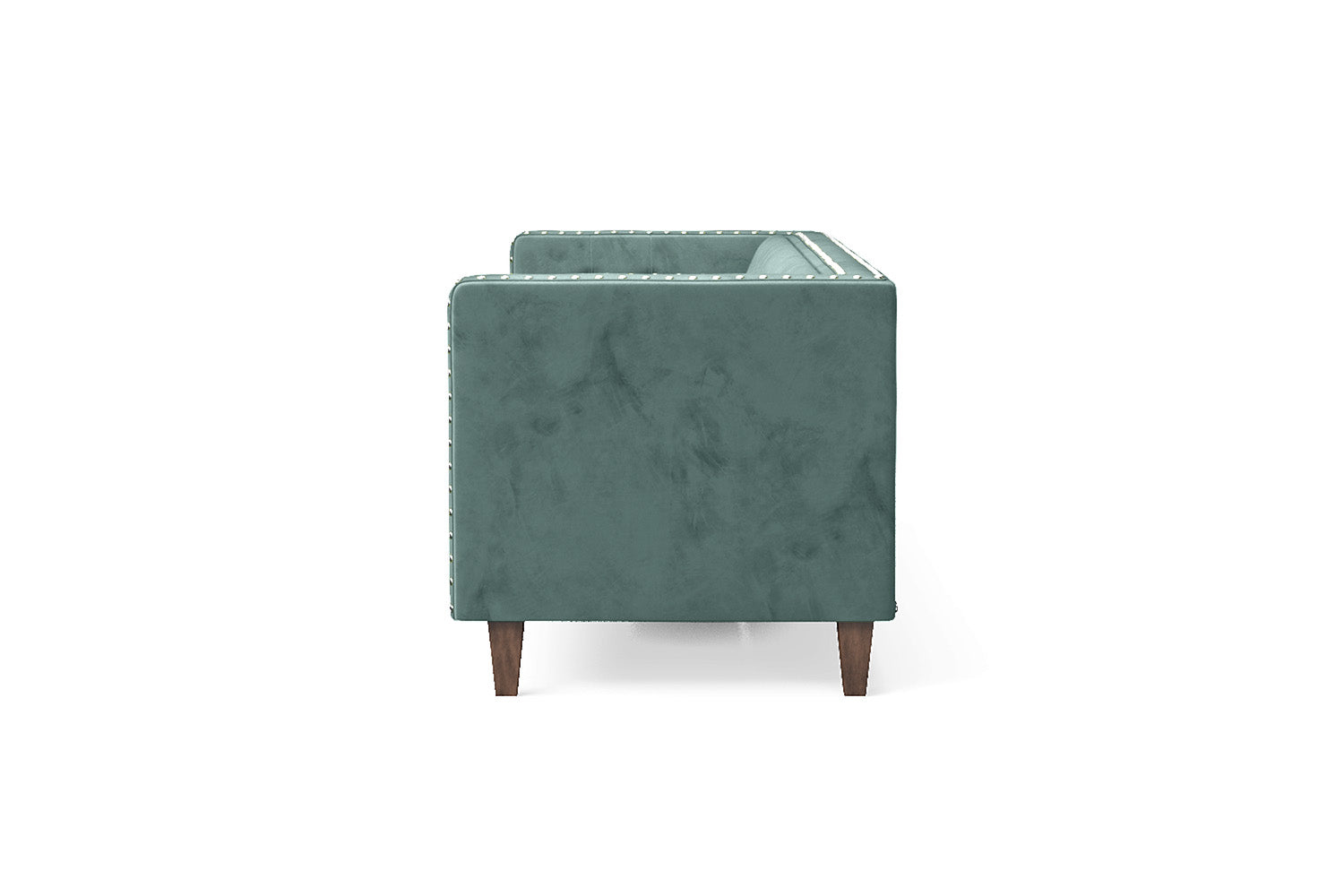 Rovigo 4 Seater Sofa Teal Velvet