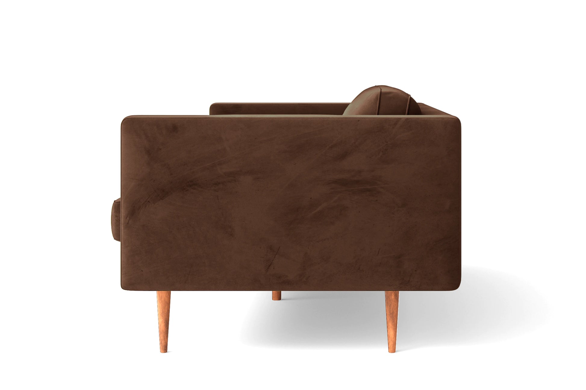 Salerno Armchair Coffee Brown Velvet