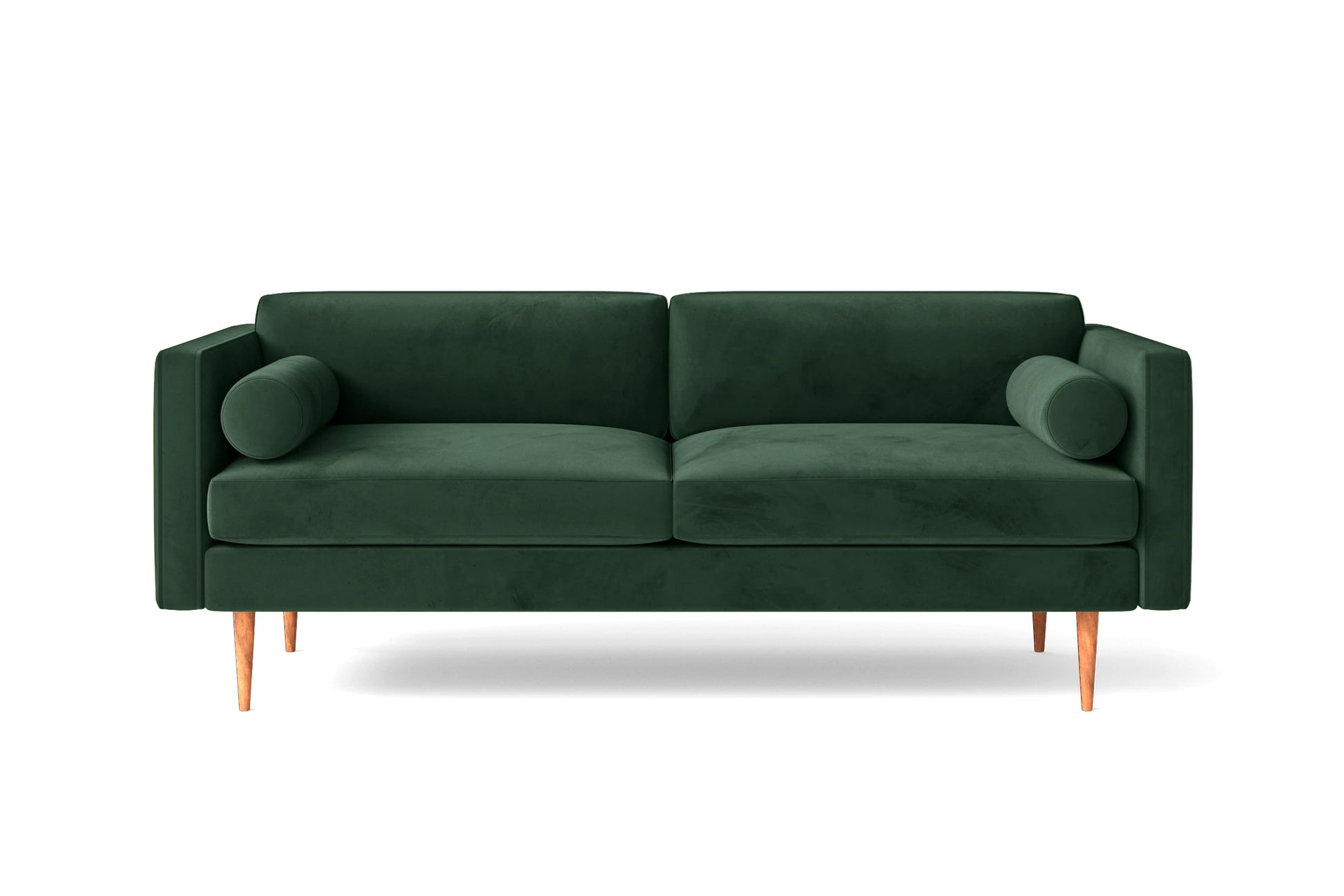 Salerno 2 Seater Sofa Green Velvet