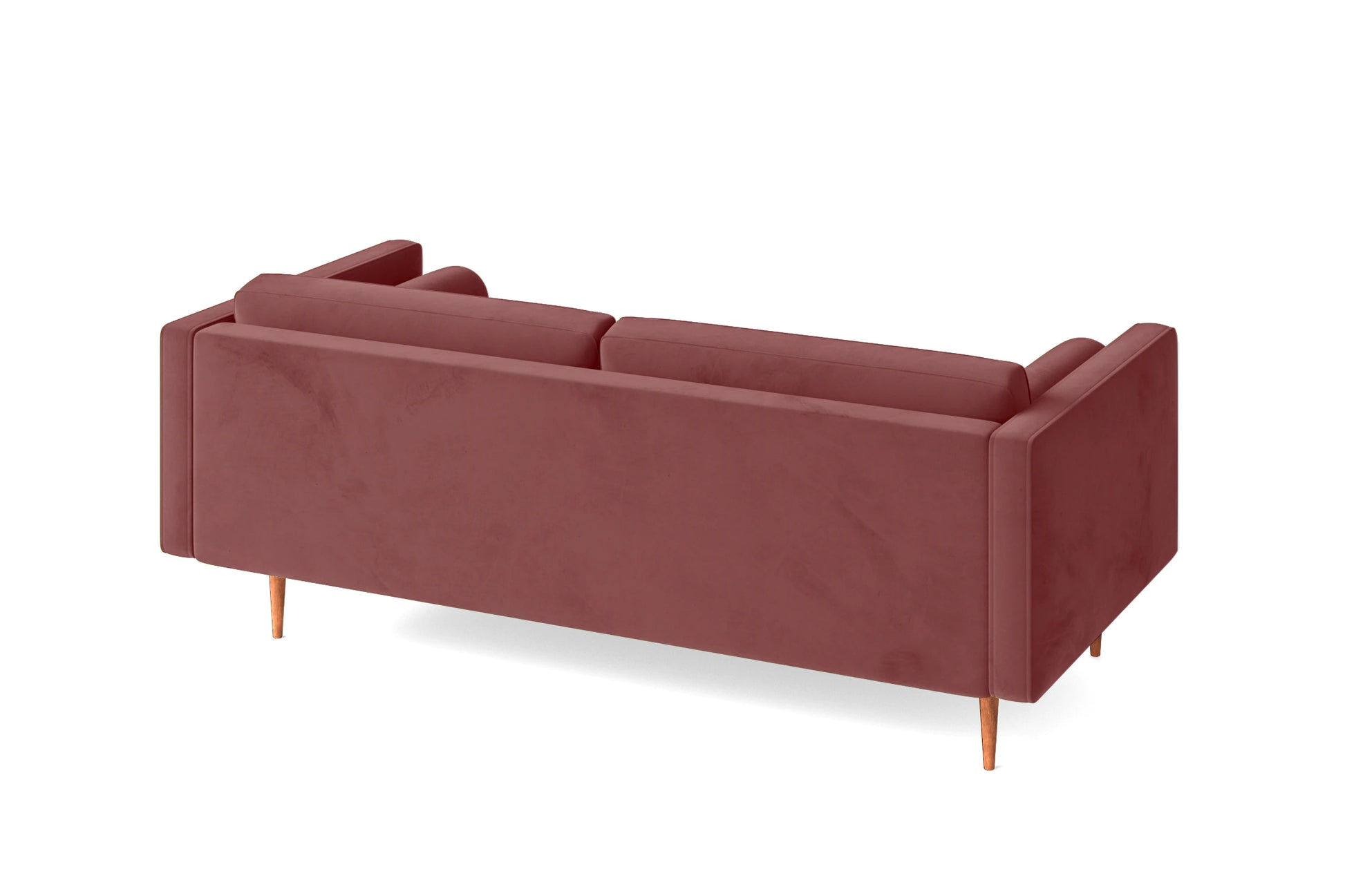 Salerno 2 Seater Sofa Pink Velvet