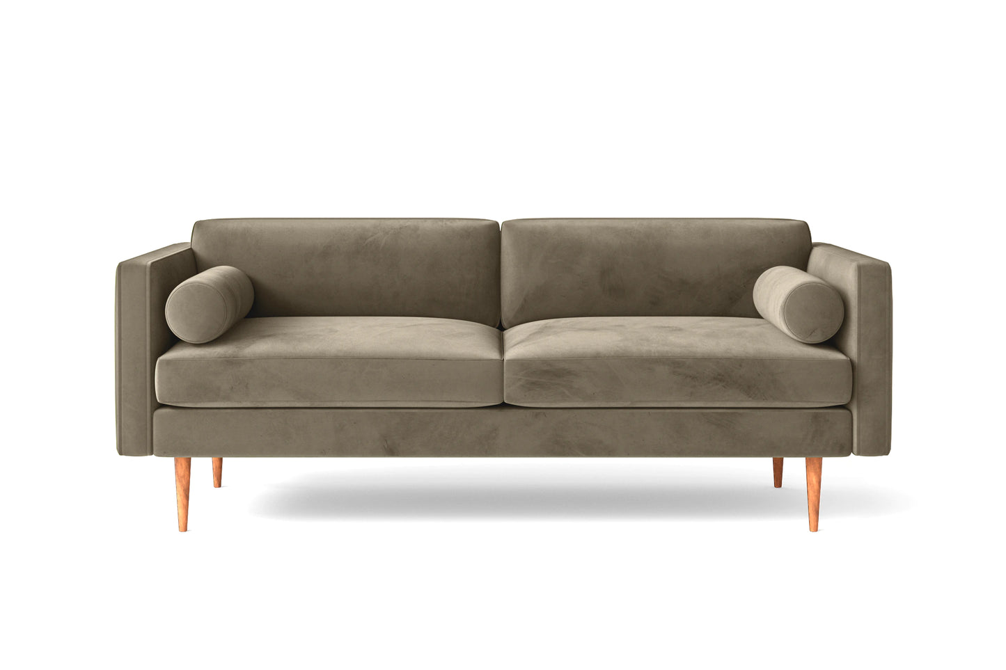 Salerno 2 Seater Sofa Sand Velvet