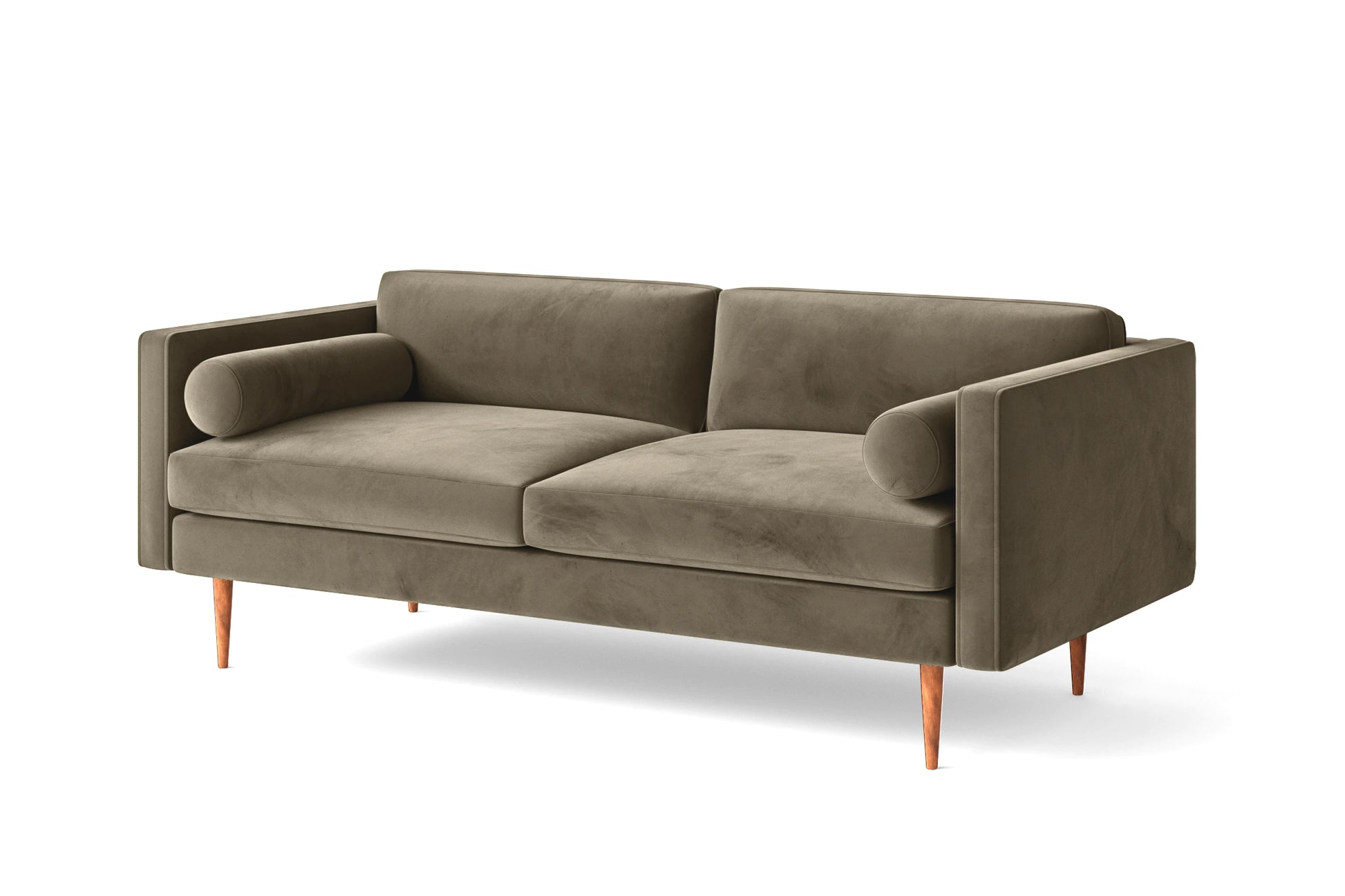 Salerno 2 Seater Sofa Sand Velvet