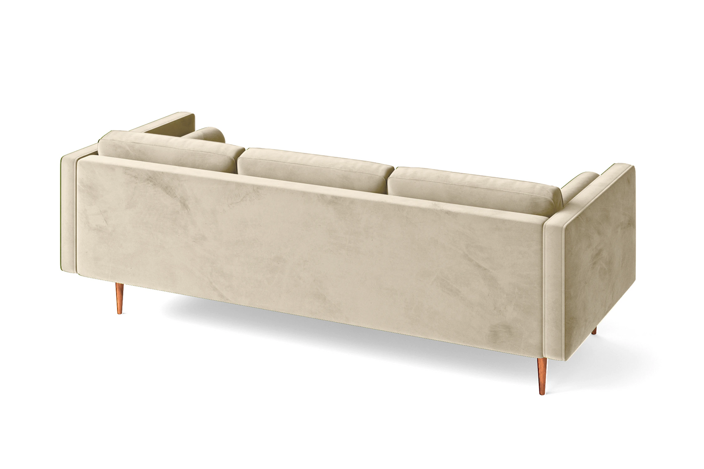 Salerno 3 Seater Sofa Cream Velvet