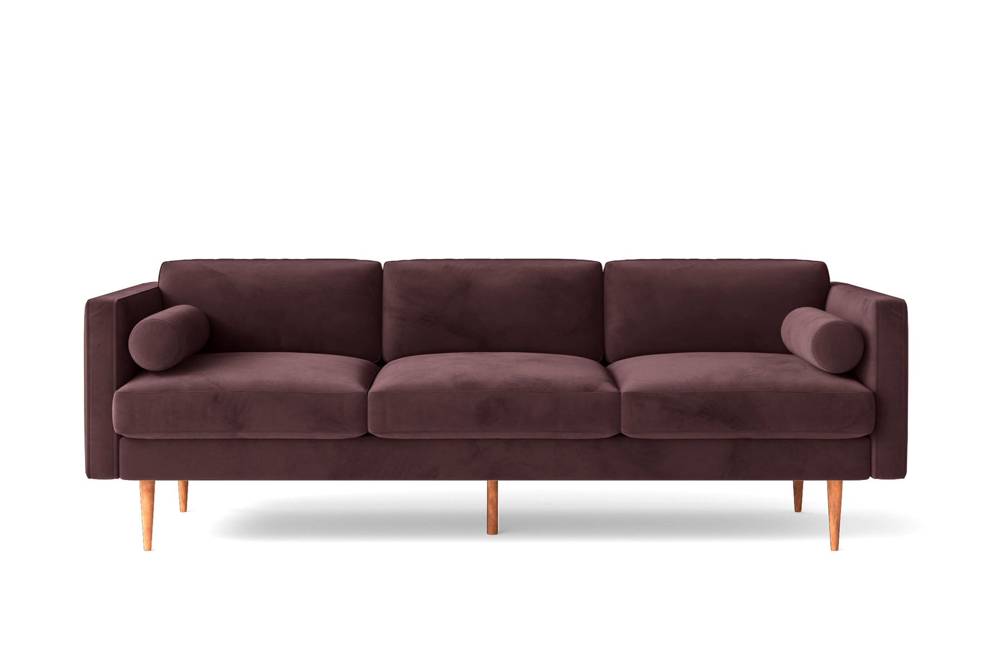 Salerno 3 Seater Sofa Grape Velvet