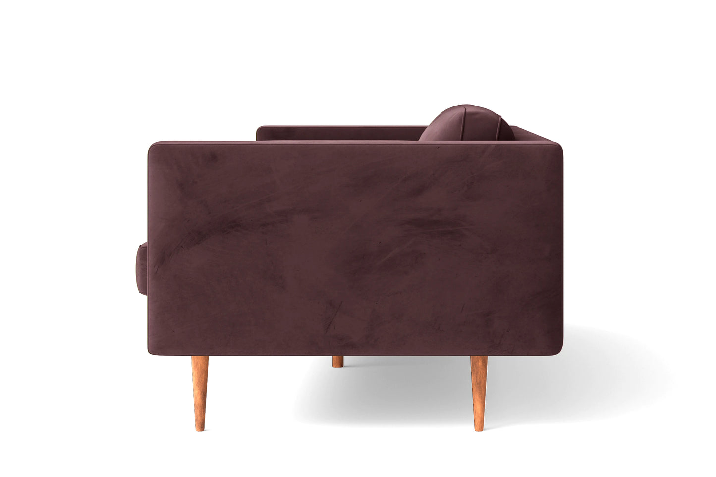 Salerno 3 Seater Sofa Grape Velvet