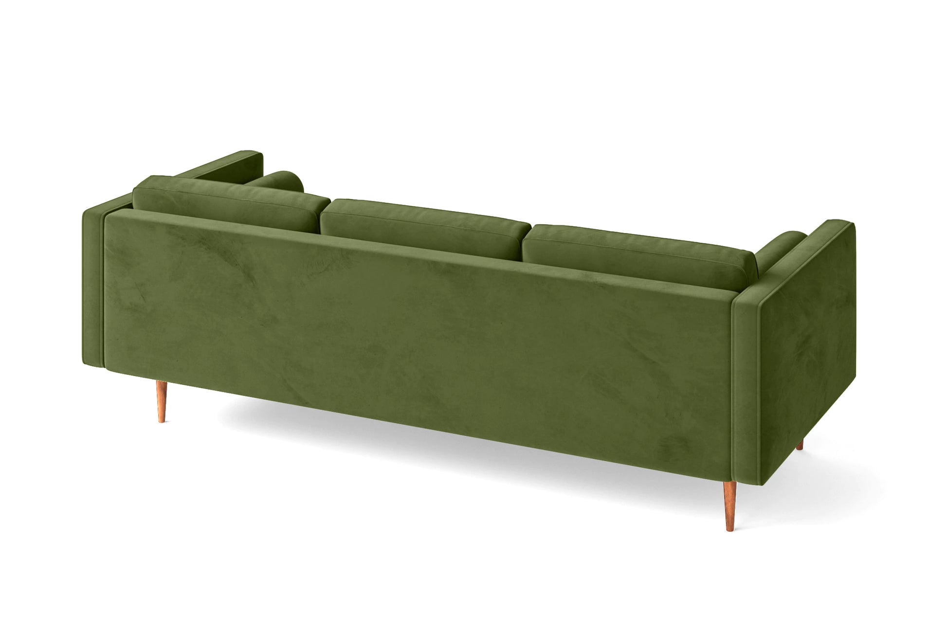 Salerno 3 Seater Sofa Lime Velvet