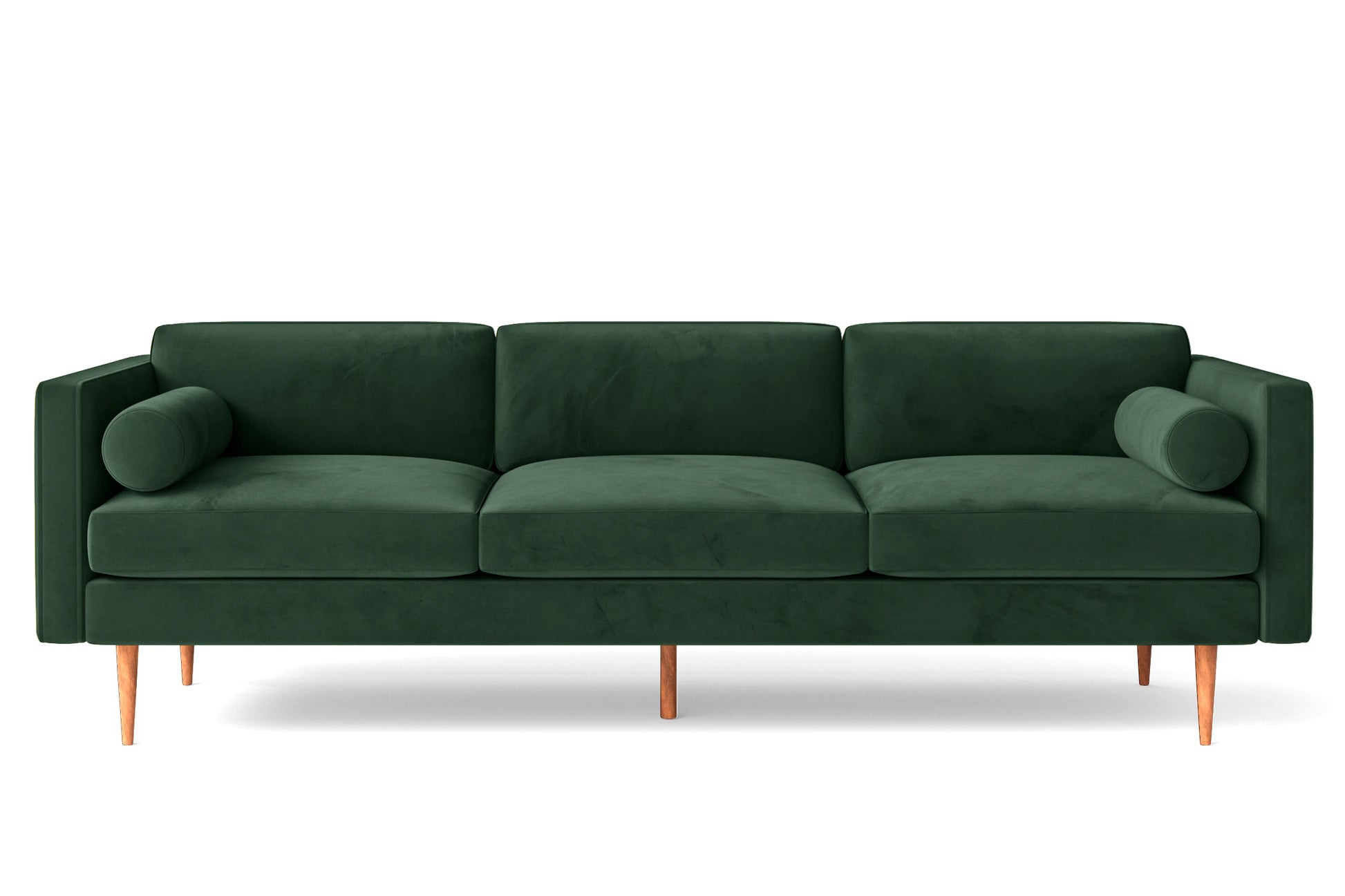 Salerno 4 Seater Sofa Green Velvet