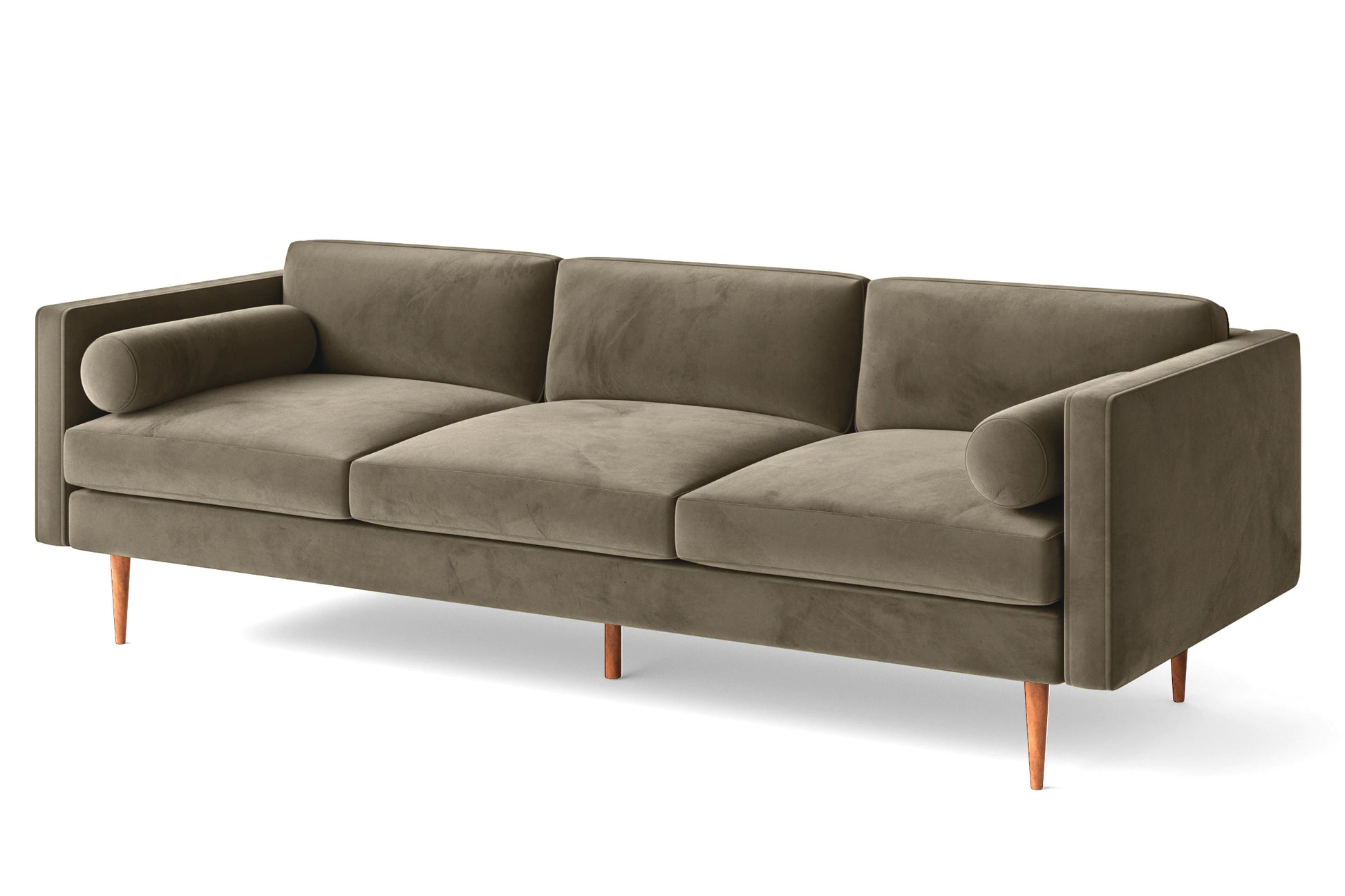 Salerno 4 Seater Sofa Sand Velvet