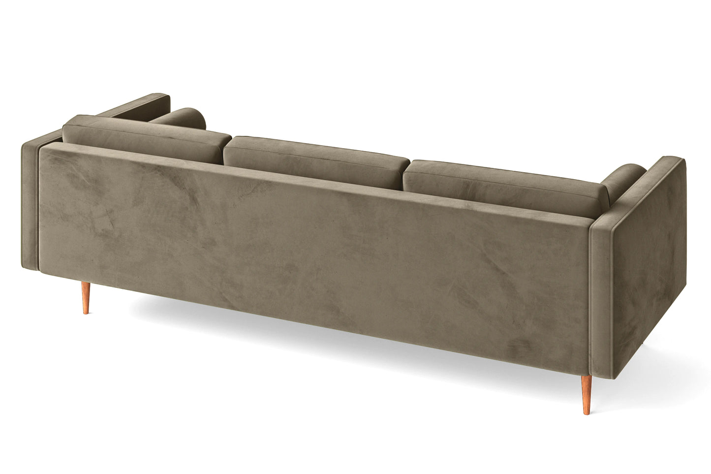 Salerno 4 Seater Sofa Sand Velvet