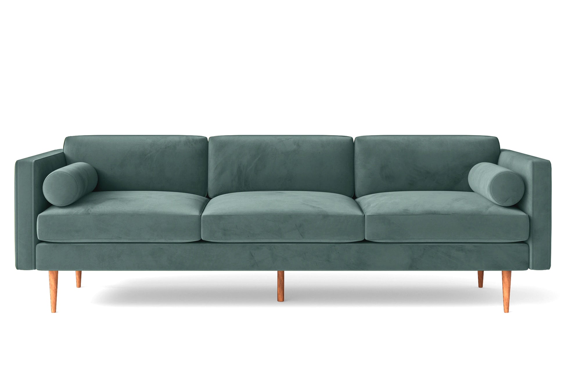 Salerno 4 Seater Sofa Teal Velvet