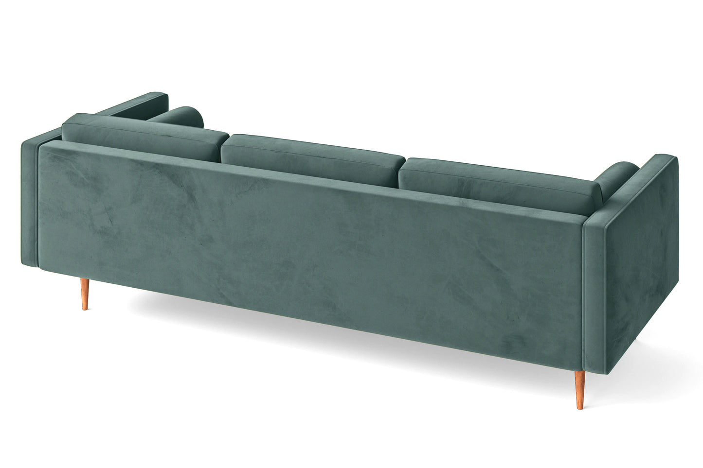 Salerno 4 Seater Sofa Teal Velvet