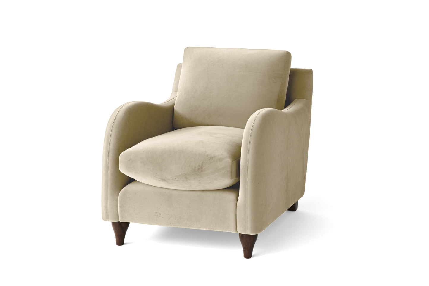 Sallisaw Armchair Cream Velvet