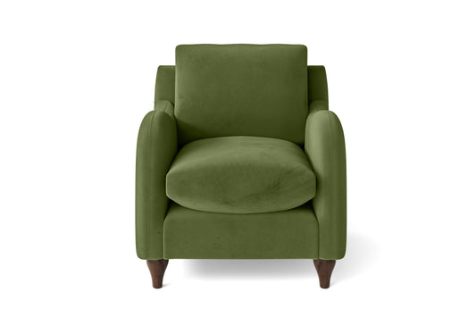 Sallisaw Armchair Lime Velvet