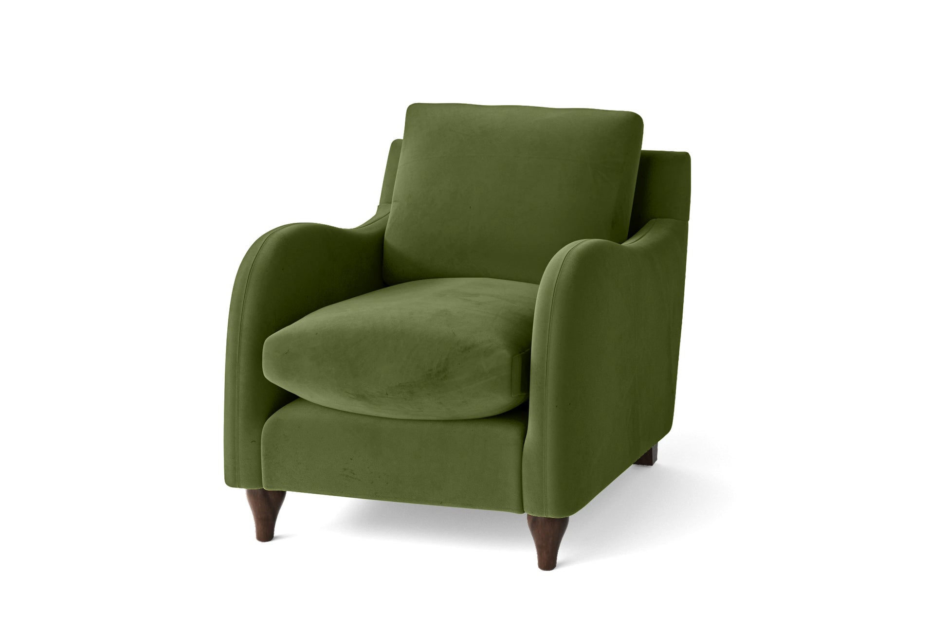 Sallisaw Armchair Lime Velvet