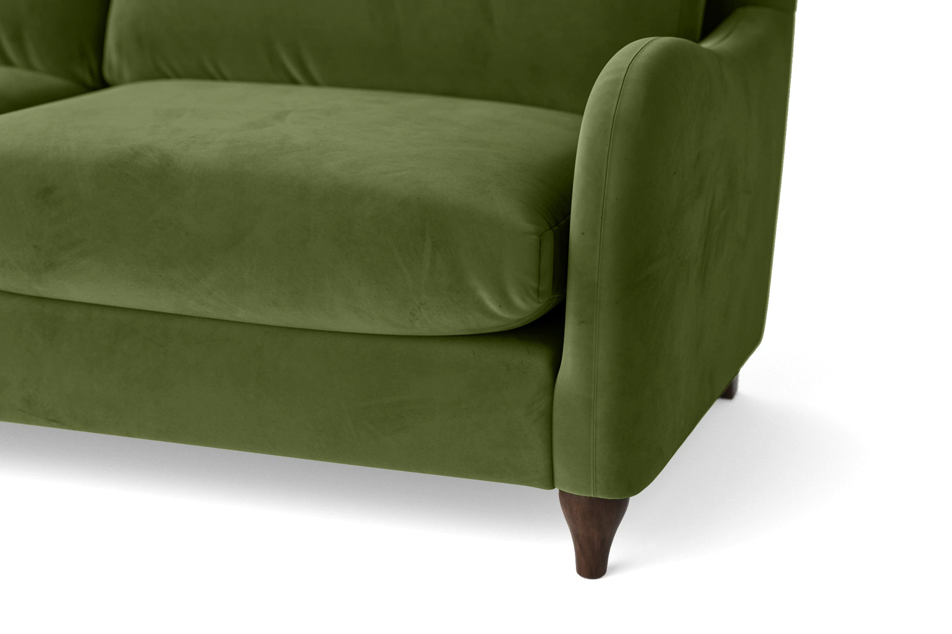 Sallisaw Armchair Lime Velvet