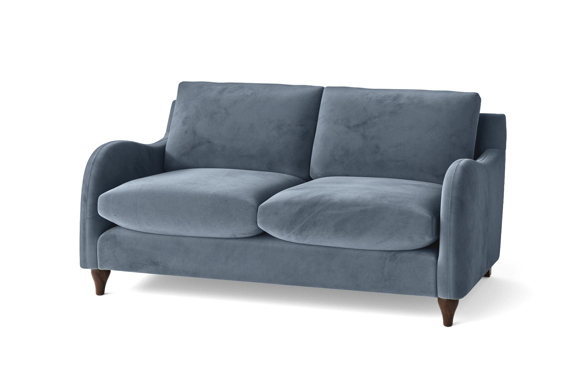 Sallisaw 2 Seater Sofa Baby Blue Velvet