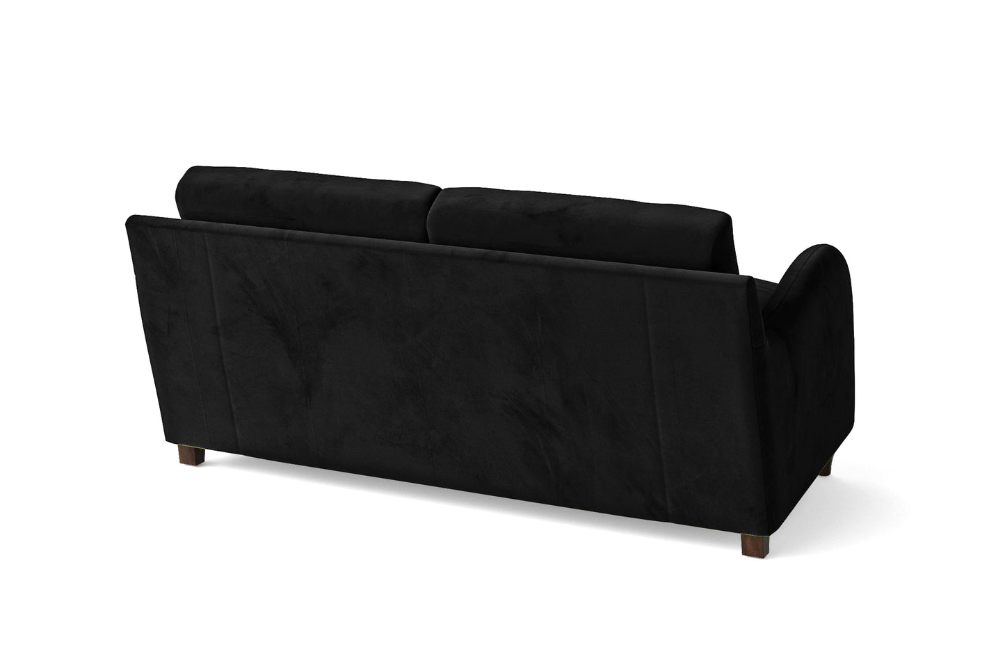 Sallisaw 2 Seater Sofa Black Velvet