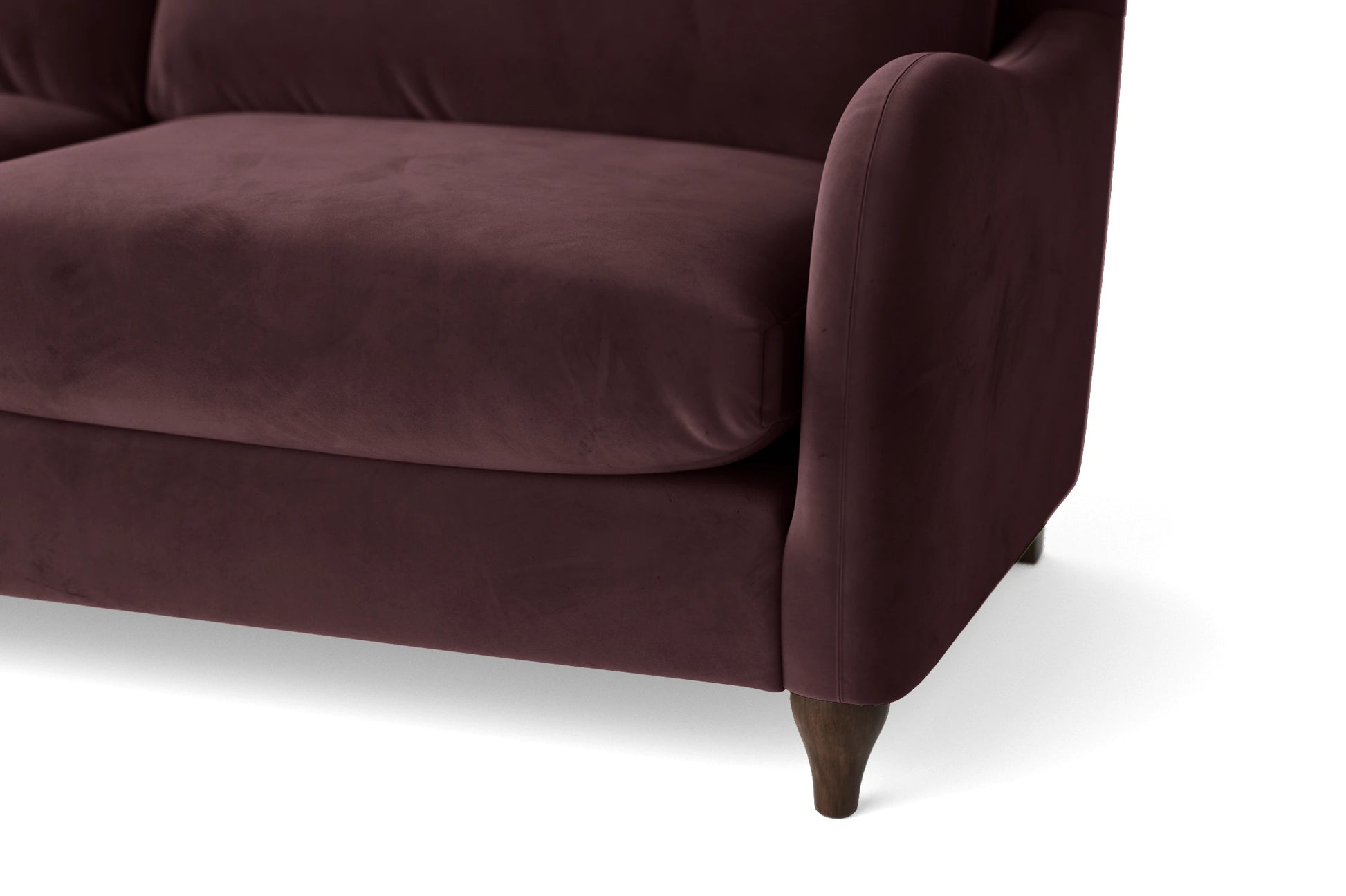 Sallisaw 2 Seater Sofa Grape Velvet