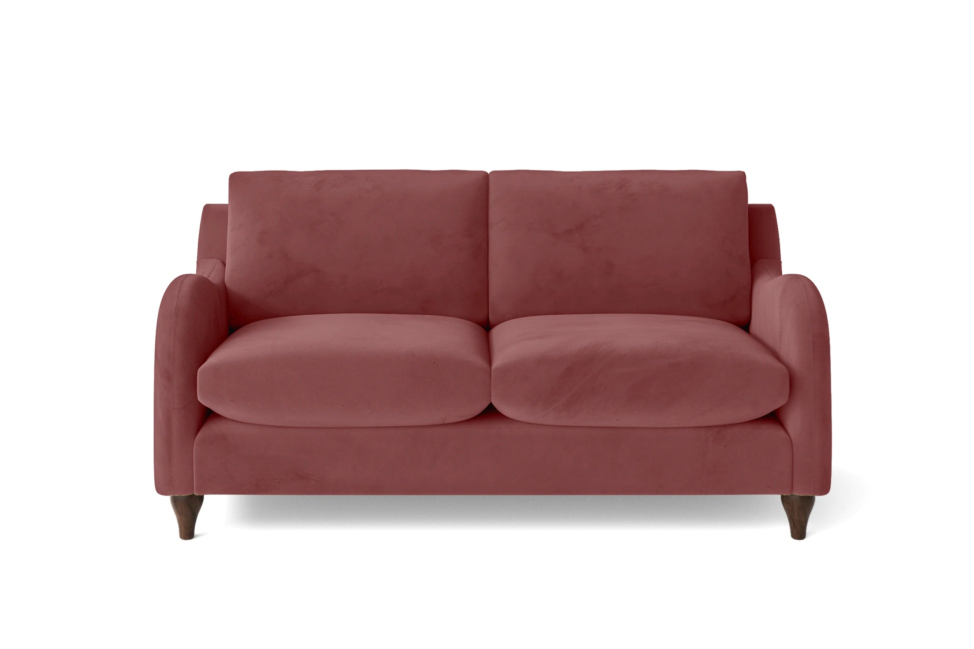 Sallisaw 2 Seater Sofa Pink Velvet