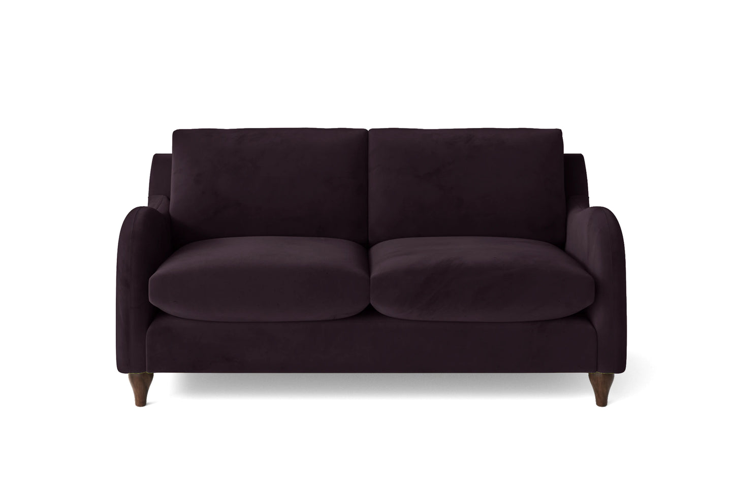 Sallisaw 2 Seater Sofa Purple Velvet