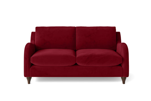 Sallisaw 2 Seater Sofa Red Velvet