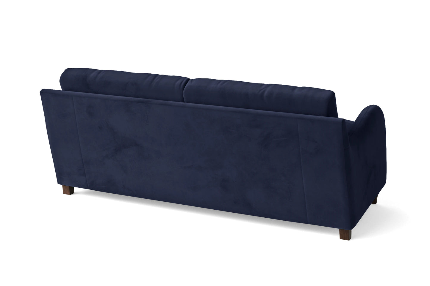 Sallisaw 3 Seater Sofa Dark Blue Velvet