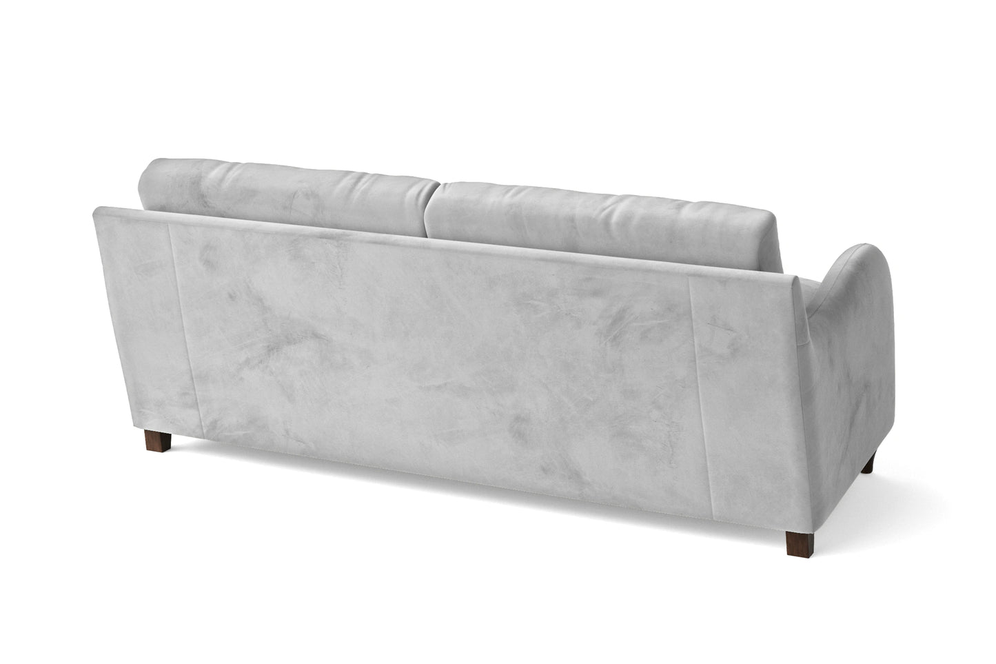 Sallisaw 3 Seater Sofa White Velvet