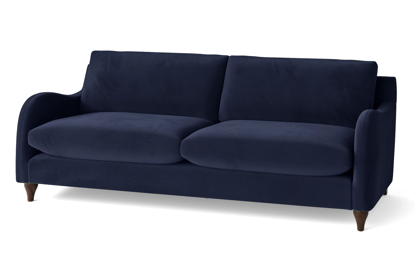 Sallisaw 4 Seater Sofa Dark Blue Velvet