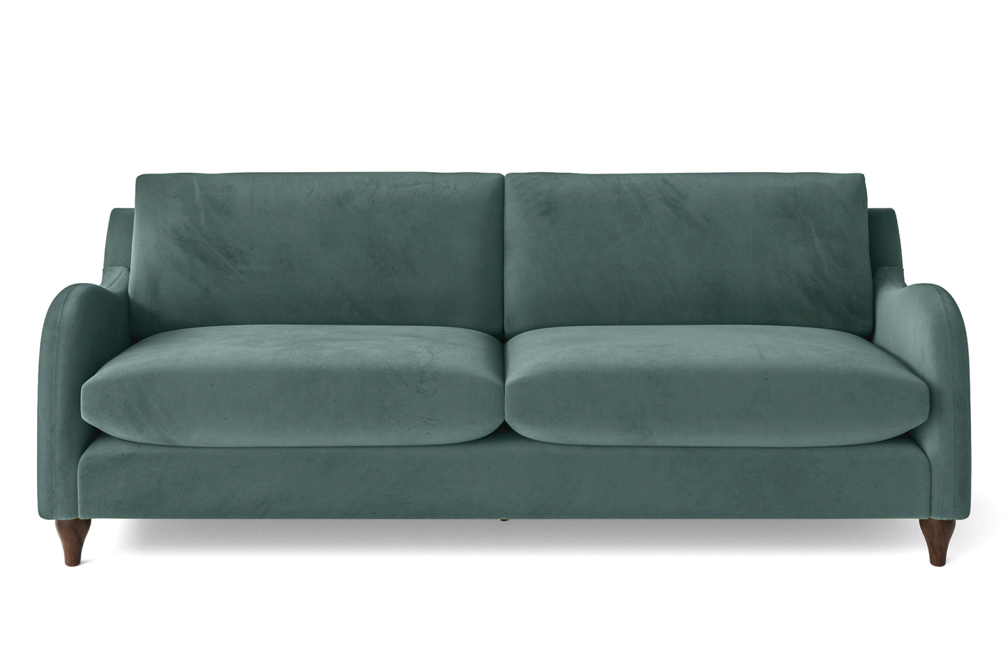 Sallisaw 4 Seater Sofa Teal Velvet