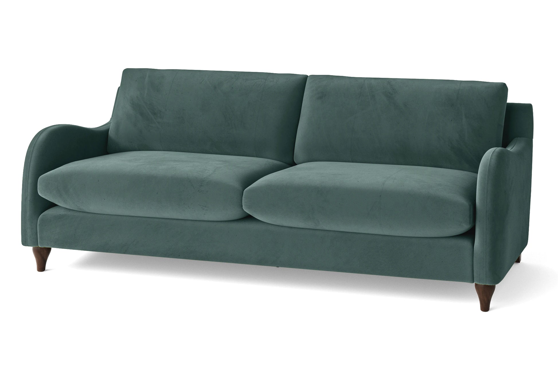 Sallisaw 4 Seater Sofa Teal Velvet