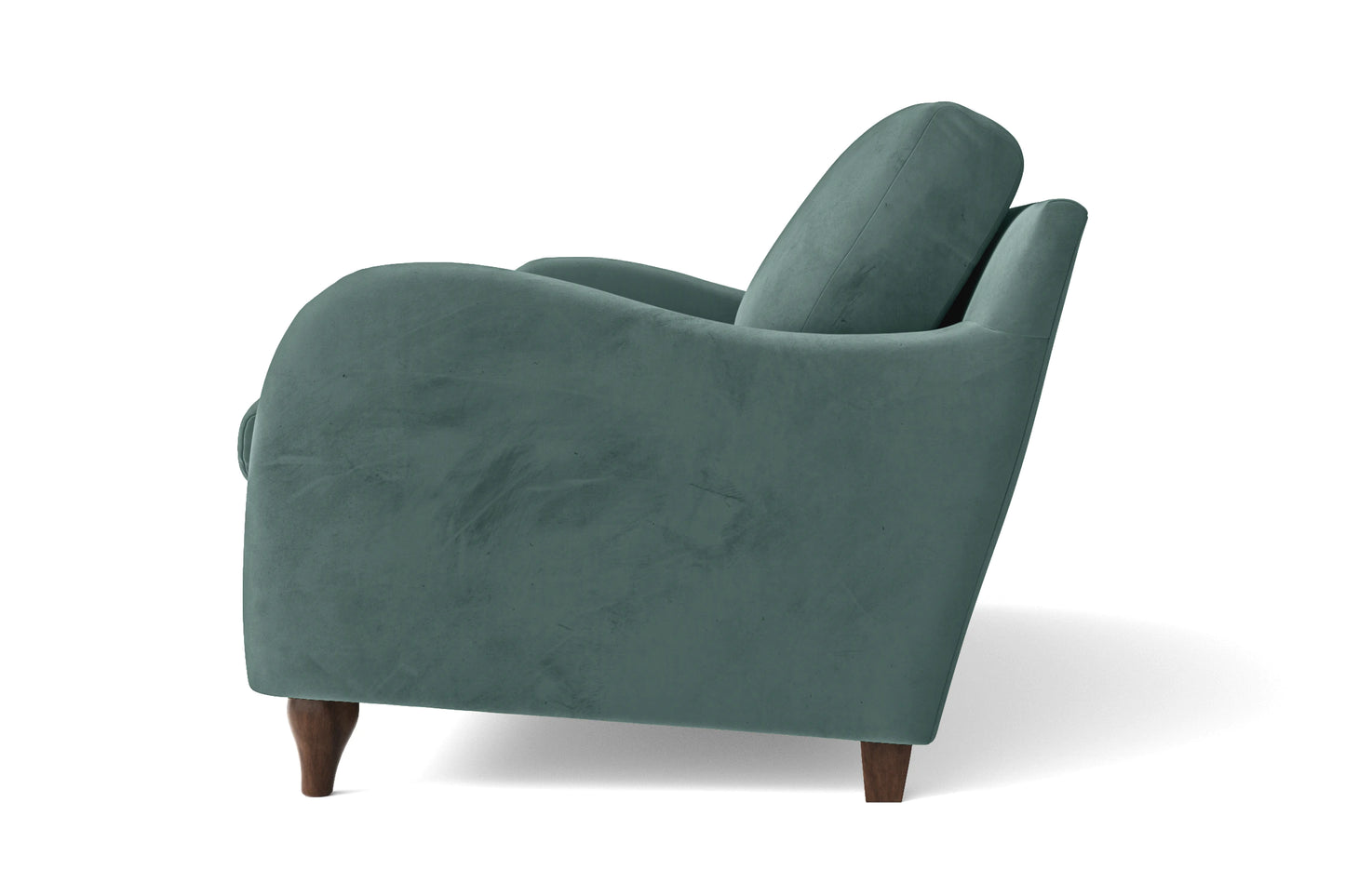 Sallisaw 4 Seater Sofa Teal Velvet