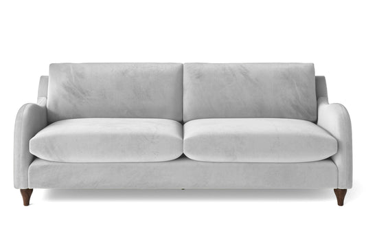 Sallisaw 4 Seater Sofa White Velvet