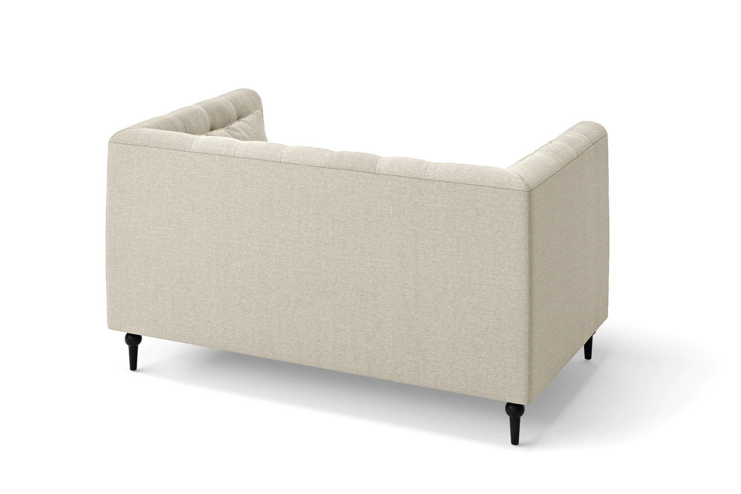 Sanremo 2 Seater Sofa Cream Linen Fabric