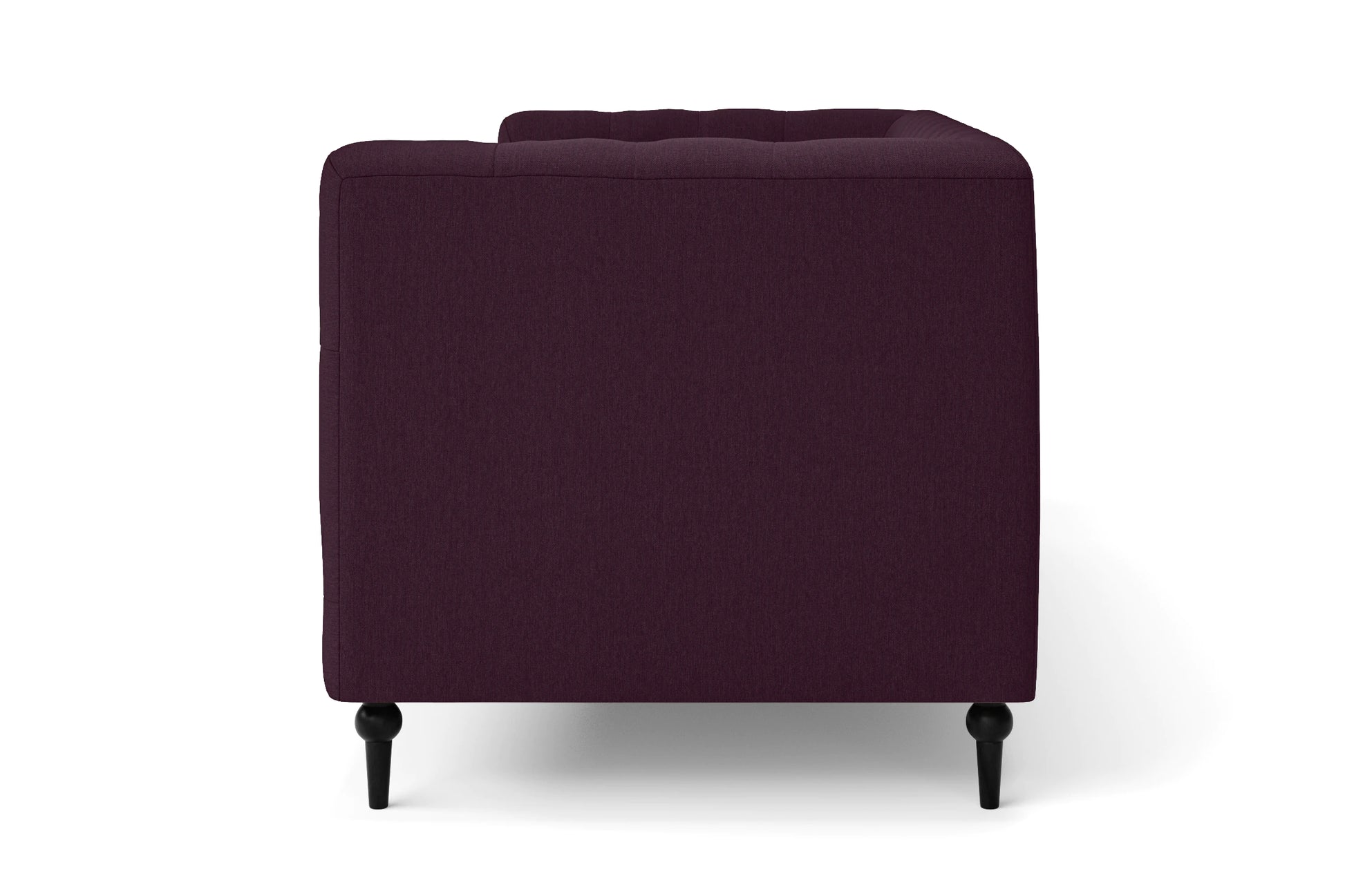 Sanremo 2 Seater Sofa Purple Linen Fabric