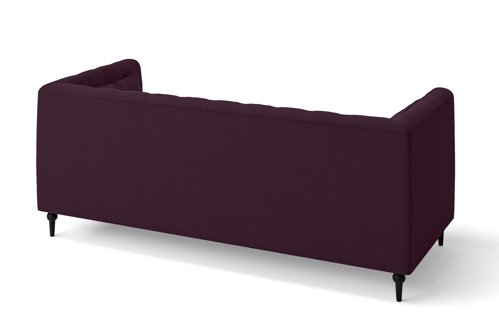 Sanremo 3 Seater Sofa Purple Linen Fabric