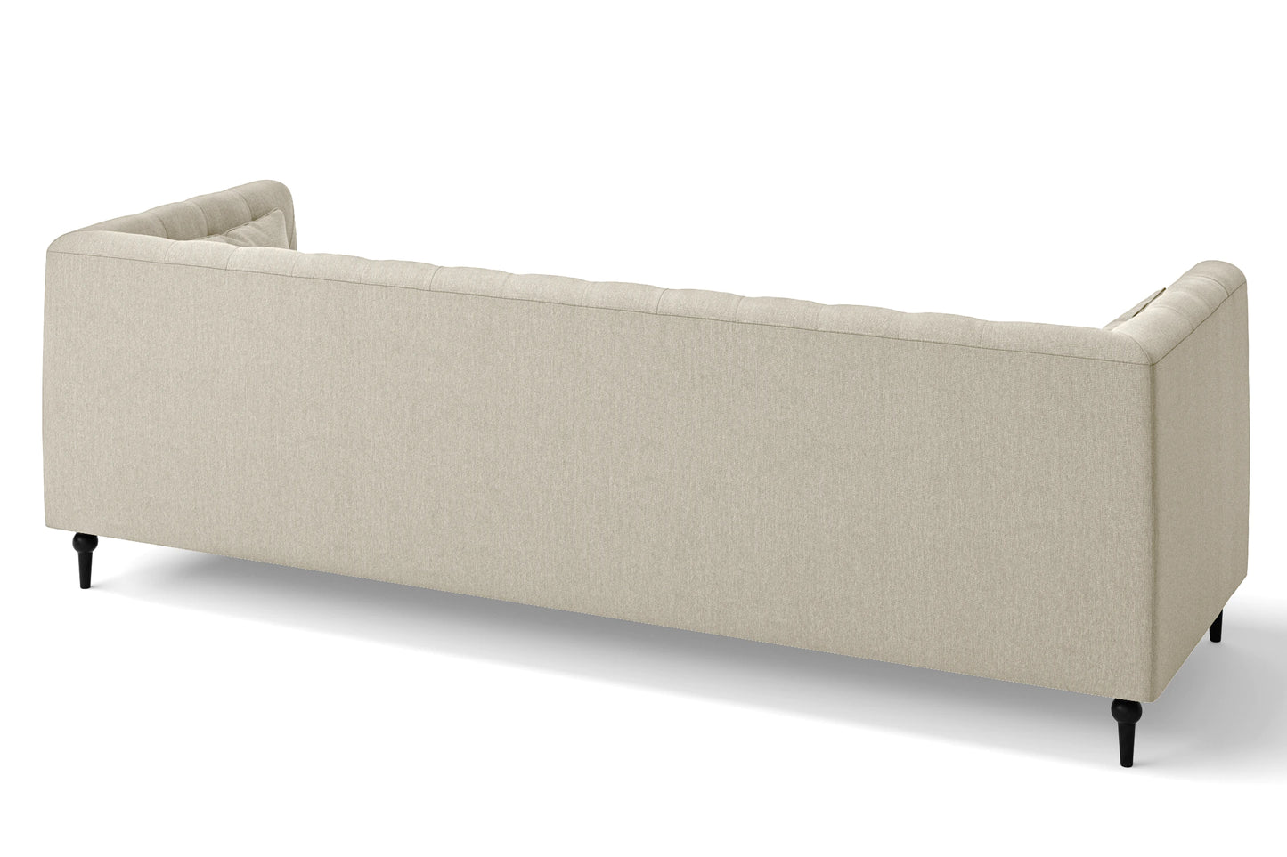 Sanremo 4 Seater Sofa Cream Linen Fabric