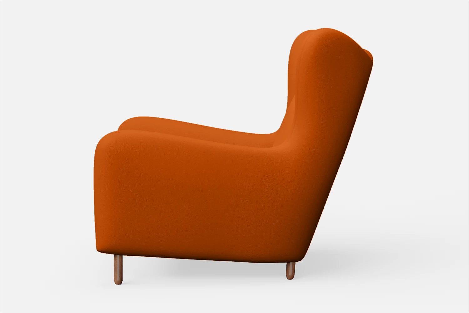 Sassari Armchair Orange Leather