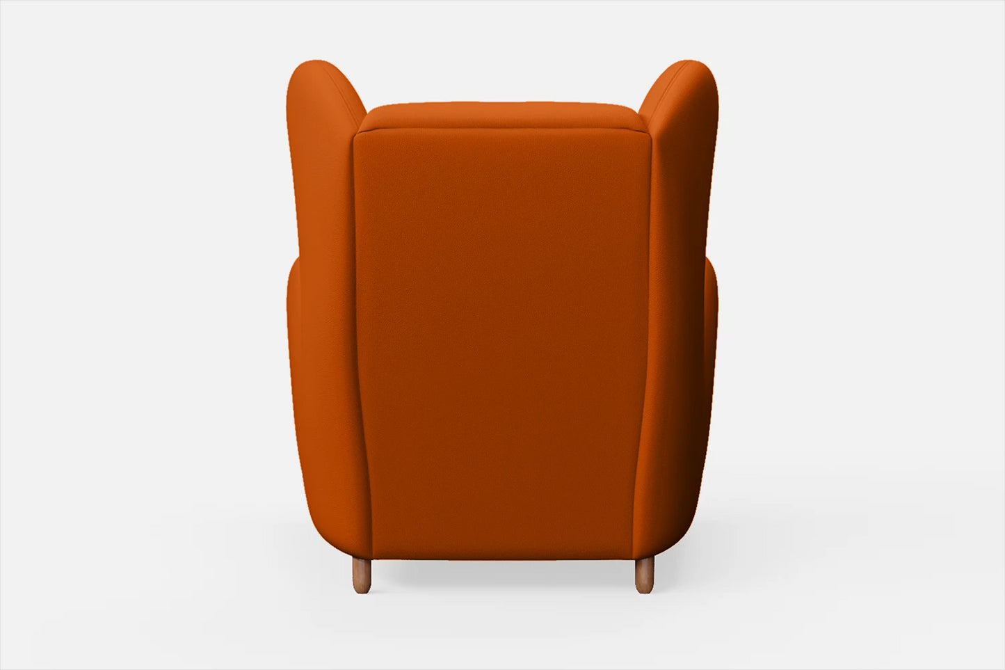 Sassari Armchair Orange Leather