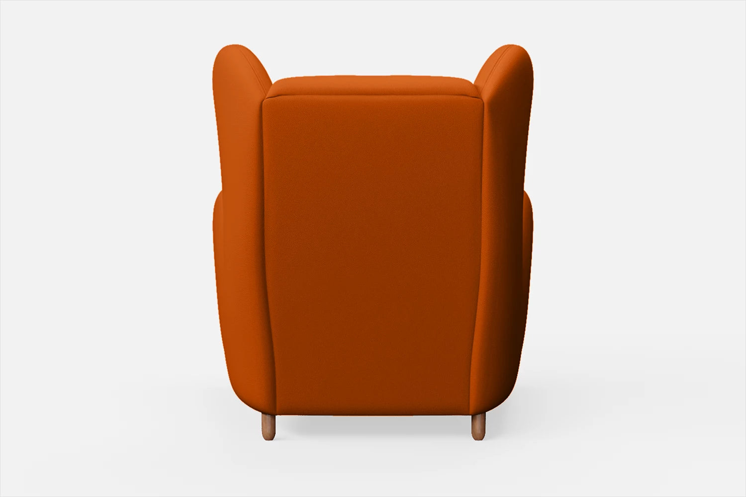 Sassari Armchair Orange Leather