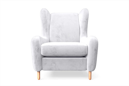 Sassari Armchair Silver Velvet