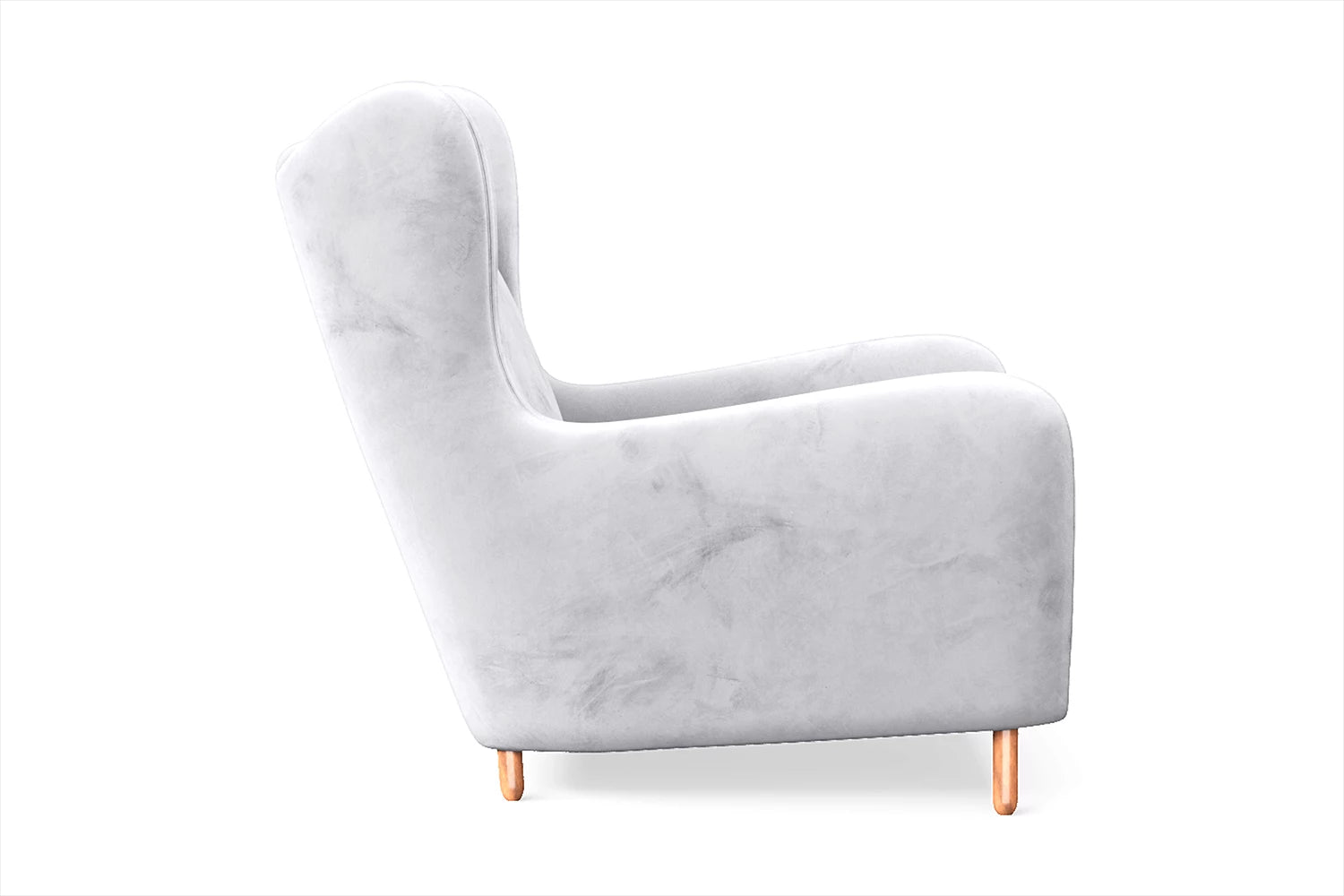 Sassari Armchair Silver Velvet