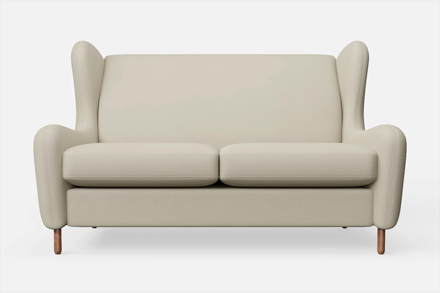 Sassari 2 Seater Sofa Cream Leather