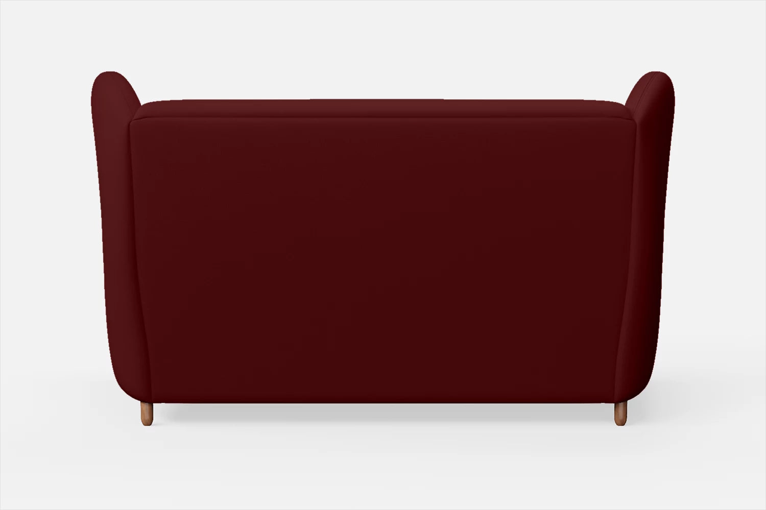 Sassari 2 Seater Sofa Red Leather